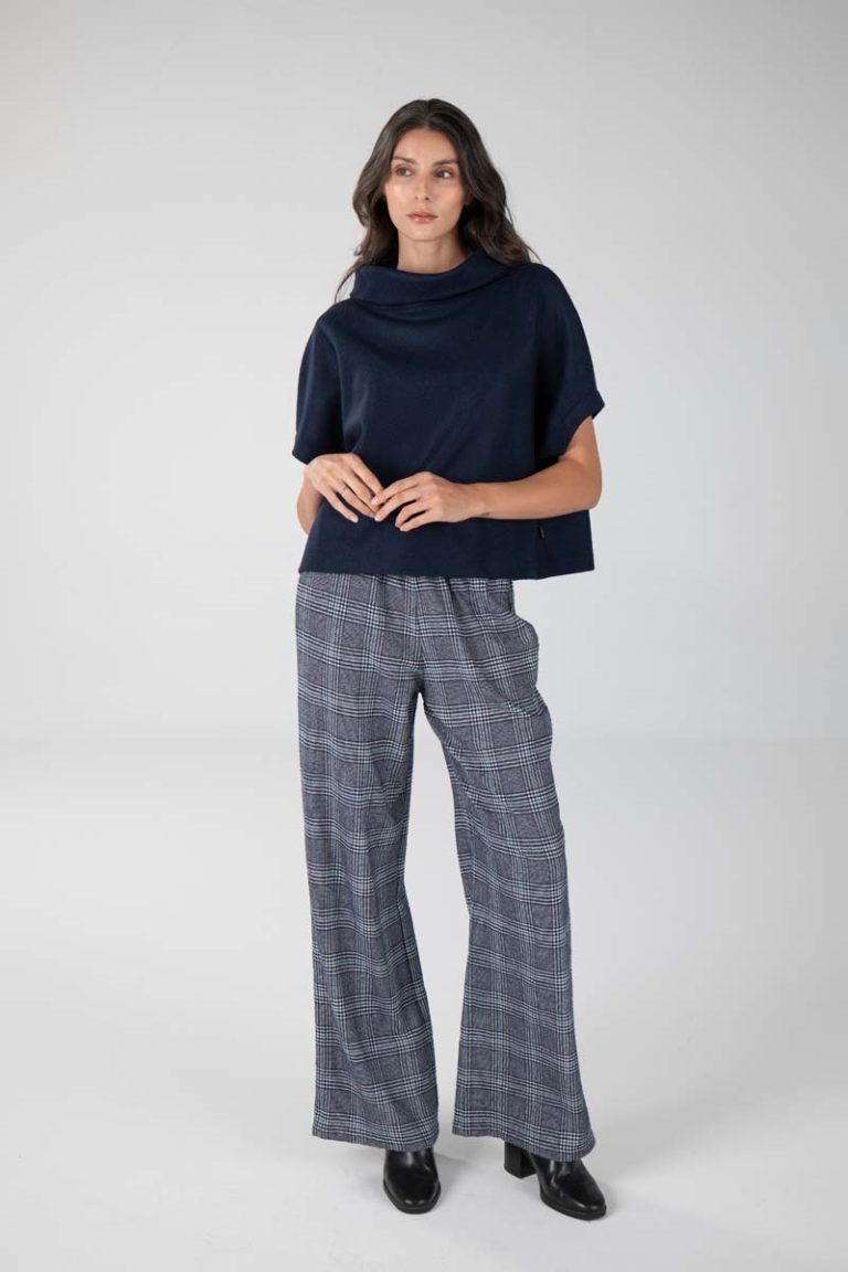 Shirt Diva aus Wollwalk mit Flanell-Touch