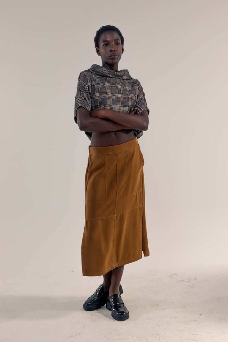 Rock Varnai aus Tencel™ Gabardine