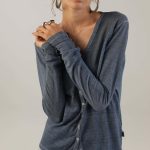 Cardigan Napulan aus Hanf mit Bio-Baumwolle