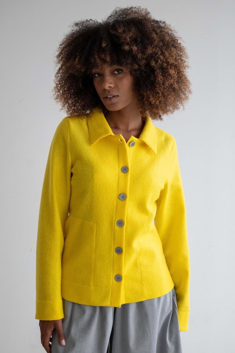 Jacke Masio aus Wollwalk mulesing free