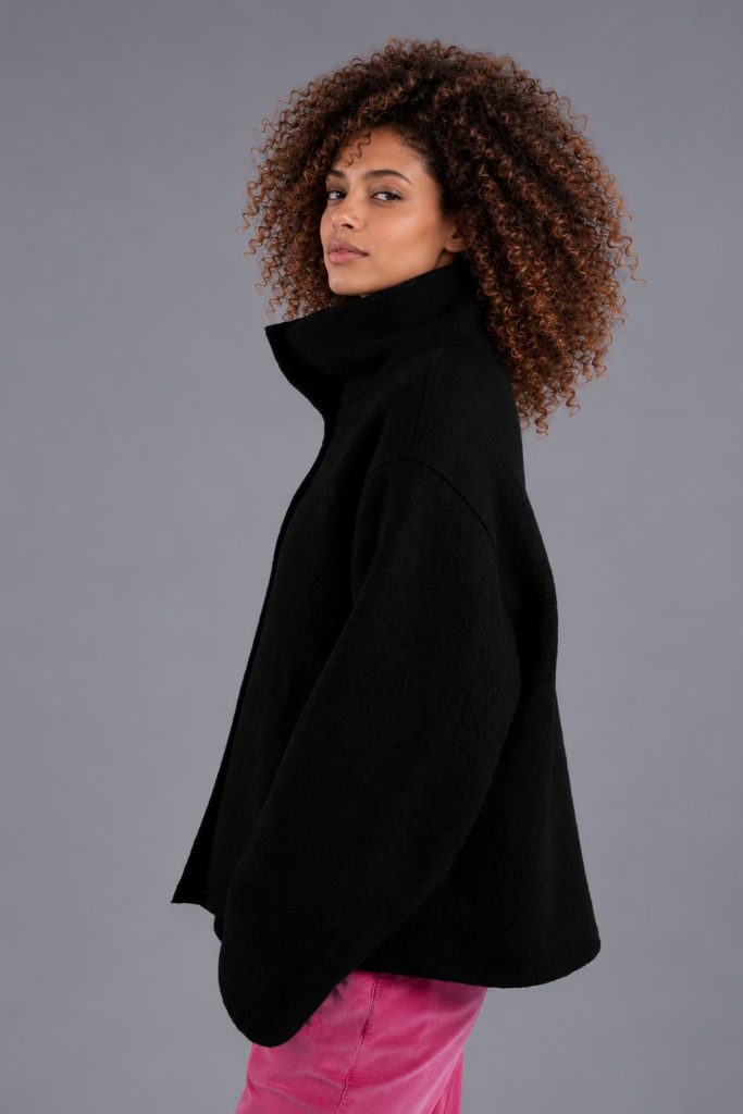 Jacke Soumian aus Wollwalk mulesing free