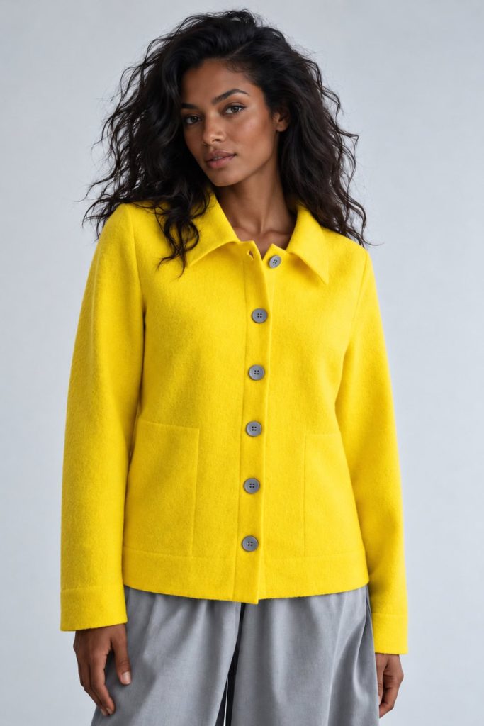 Jacke Masio aus Wollwalk mulesing free