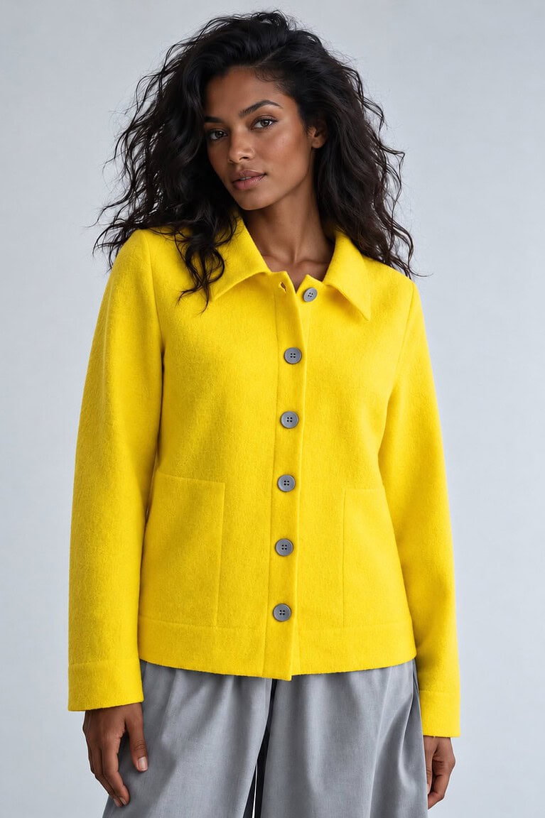 Jacke Masio aus Wollwalk mulesing free