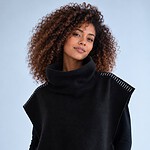 black/undyed