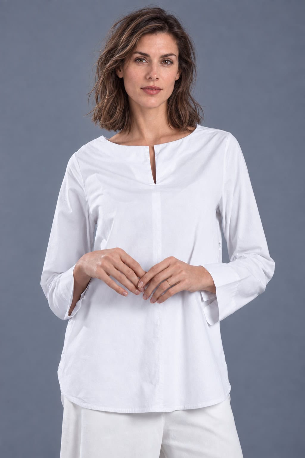 Shirt Mabin aus Bio-Popeline