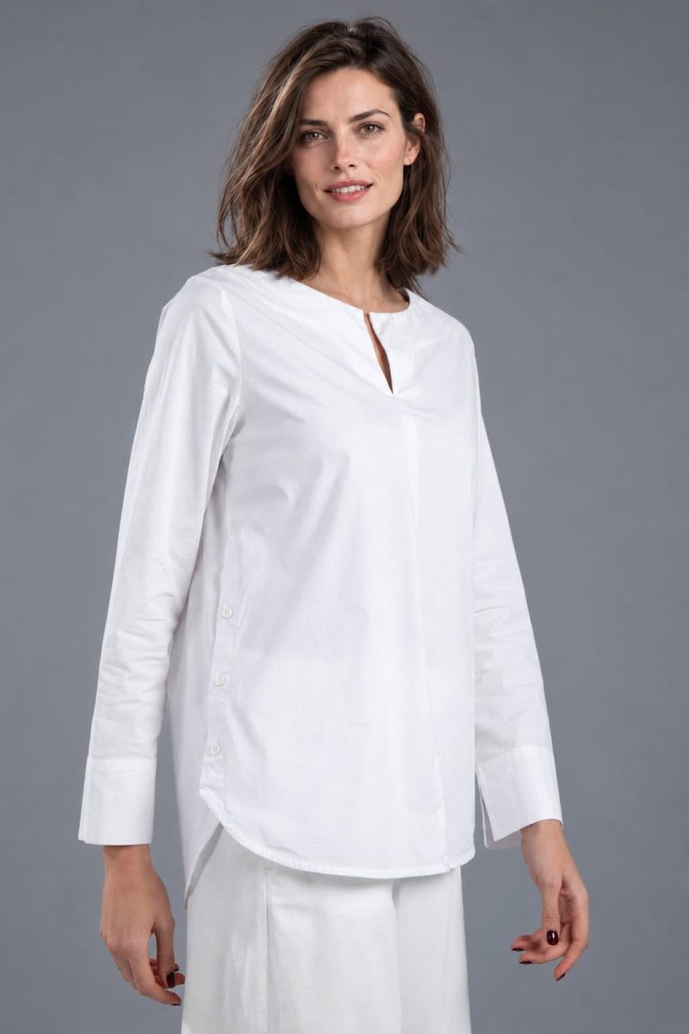 Shirt Mabin aus Bio-Popeline