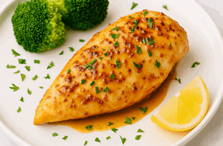 Κοτόπουλο με μουστάρδα και μέλι