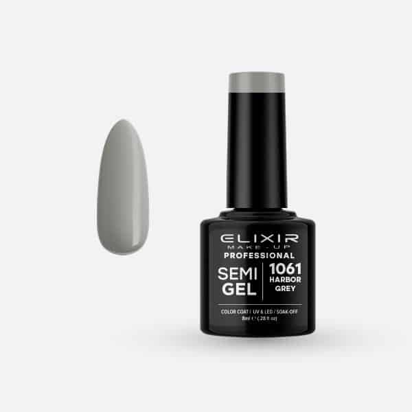 Ημιμόνιμο βερνίκι 8ml - #1061 (Harbor Grey) 1 Ημιμόνιμο βερνίκι 8ml – #1061 (Harbor Grey)