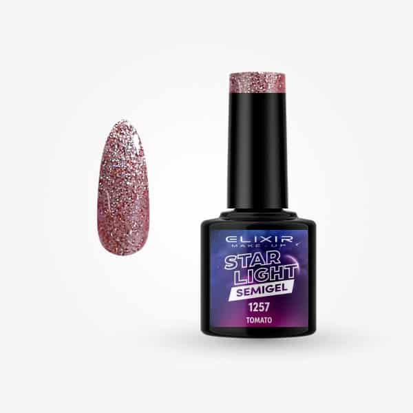 Ημιμόνιμο βερνίκι Star Light 8ml – #1257 (Tomato) 1 Ημιμόνιμο βερνίκι Star Light 8ml – #1257 (Tomato)