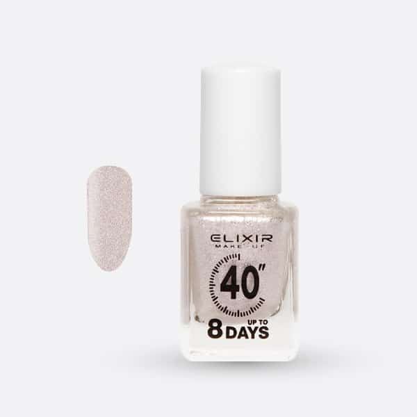 Βερνίκι 40" & Up to 8 Days - #393 (Glitter Platinum) 1 393-1