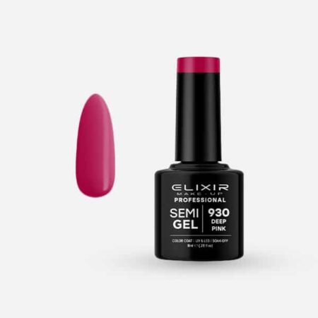 Ημιμόνιμο βερνίκι 8ml – #930 (Deep Pink)