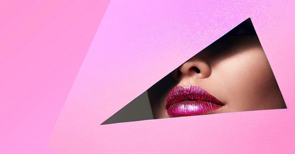 Bold Metallic Fuchsia Matte Look