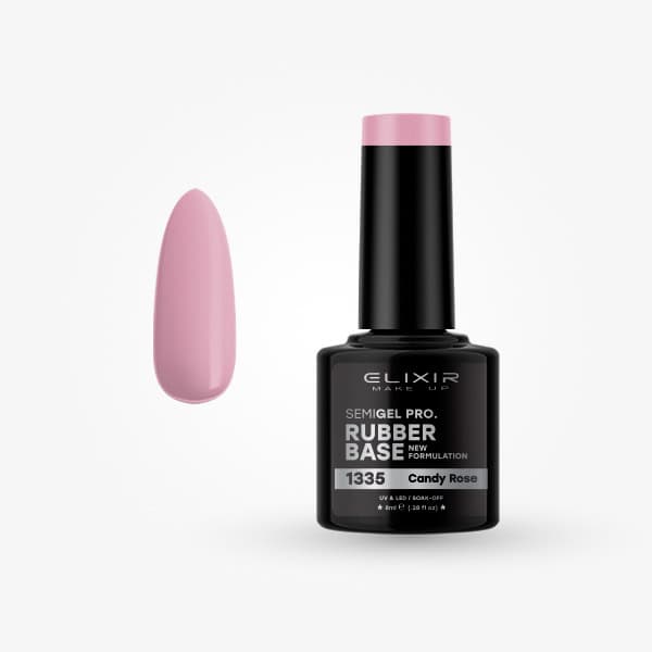 Ημιμόνιμο βερνίκι 8ml – #1331 (Rubber Base Coat Creamy Nude)