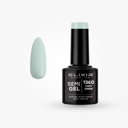 Ημιμόνιμο βερνίκι 8ml - #1360 Light green