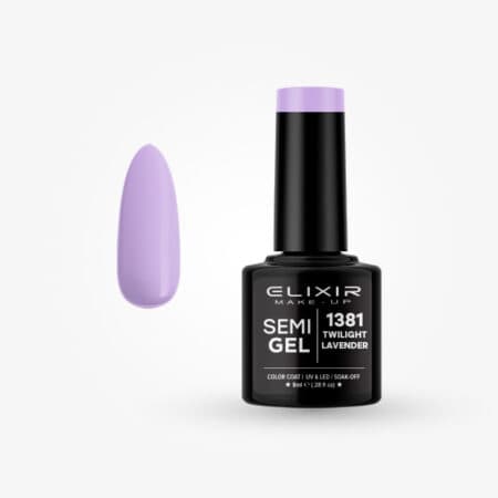 Ημιμόνιμο βερνίκι 8ml - #1381 Twilight lavender
