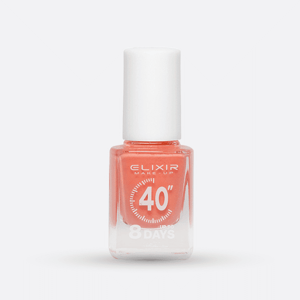 Βερνίκι 40" & Up to 8 Days - #138 (Coral) 2 Elixir days elixir