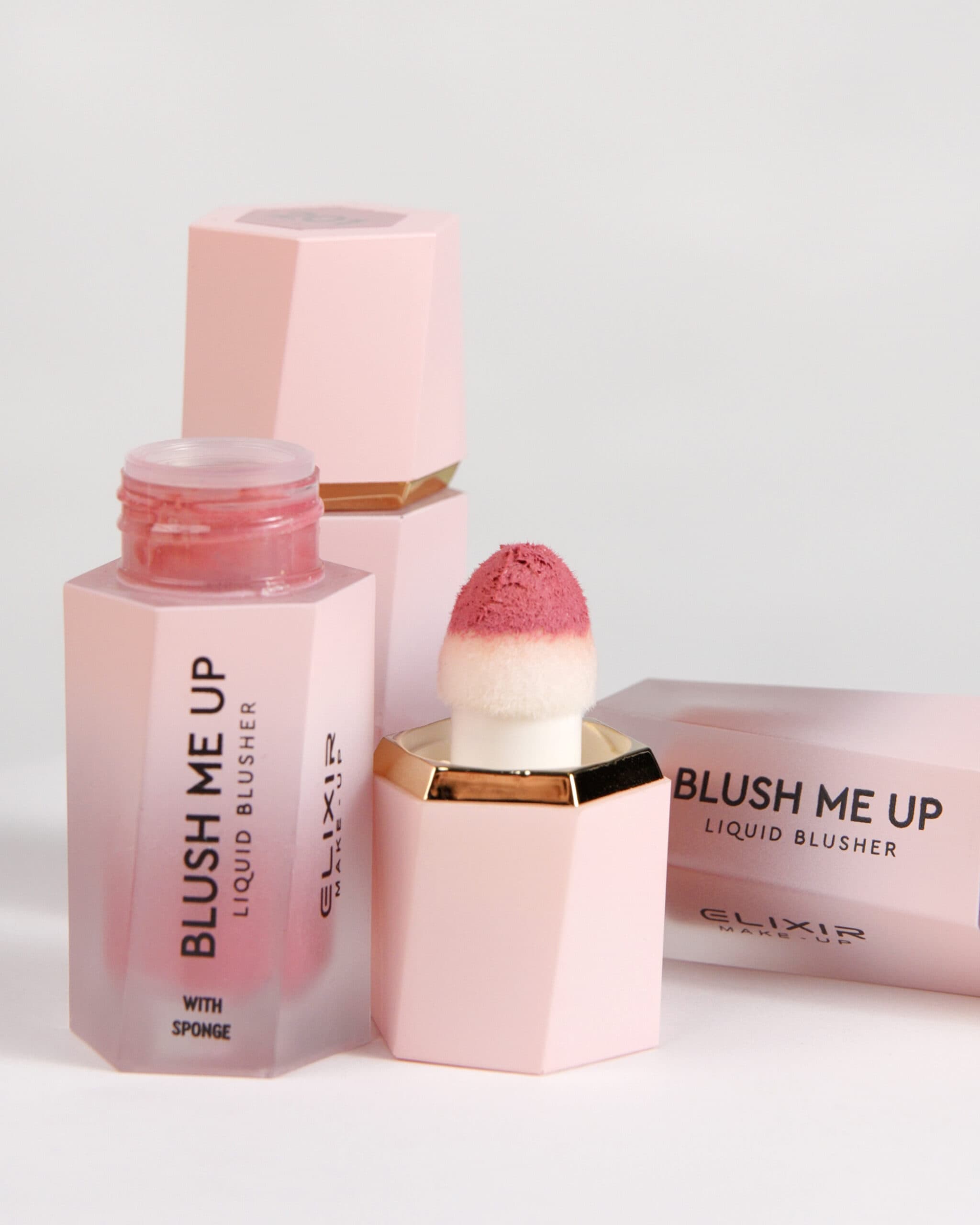 Blush Me Up Liquid Blusher - #202 3 liquid blusher with sponge