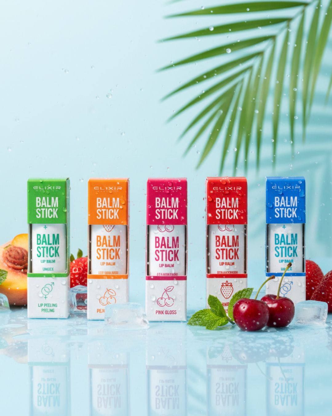 Απολέπιση χειλιών με balm stick, ιδανικό για ενυδάτωση και ανανέωση.