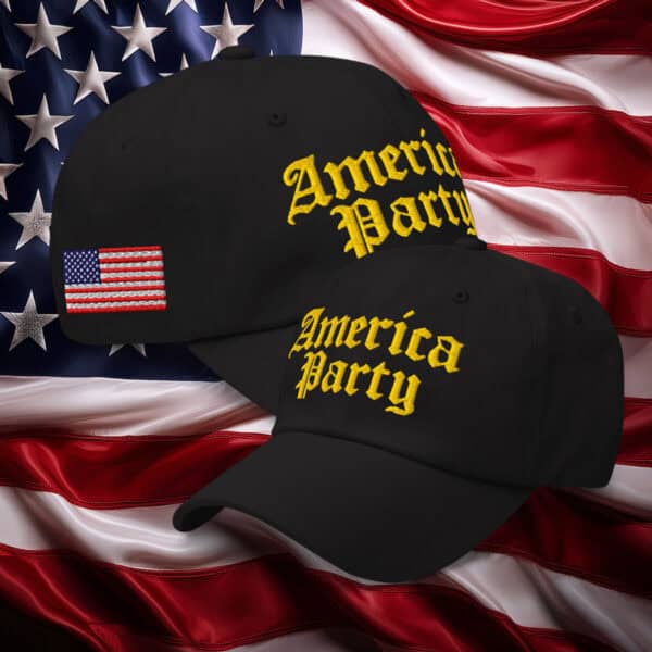 Official Elon America Party Hat
