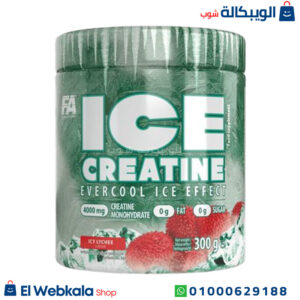 كرياتين ايس لبناء العضلات وتعزيز الطاقة Fa Nutrition Ice Creatine 300 Gm – Icy Lychee