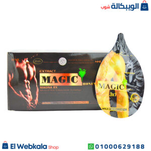 عسل ماجيك هوني للرجال لزيادة الانتصاب عدد 12 كيس – Magic Honey For Men