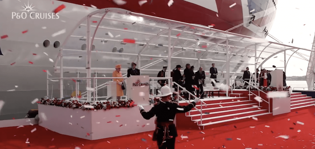 britannia naming ceremony