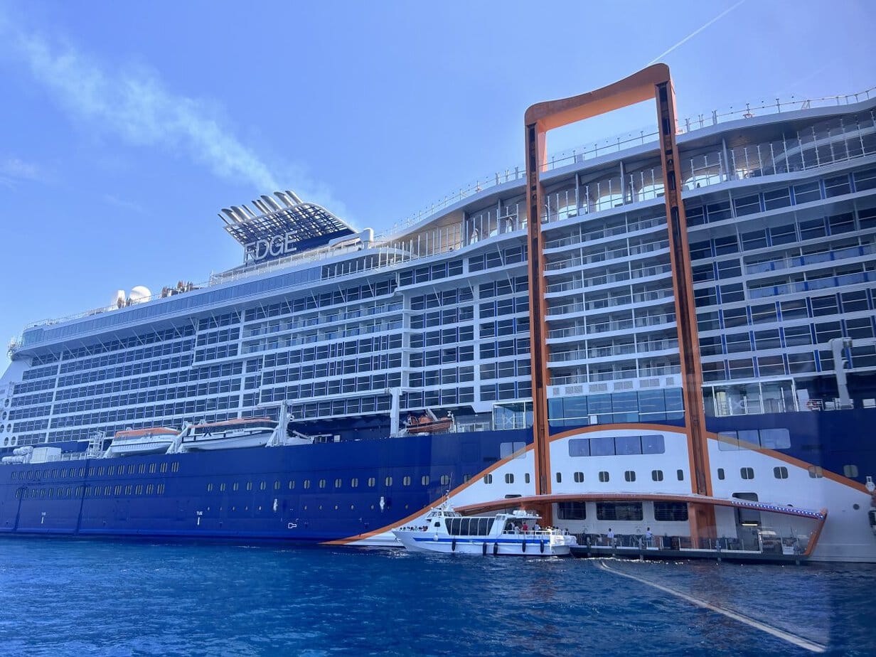 celebrity tender boat