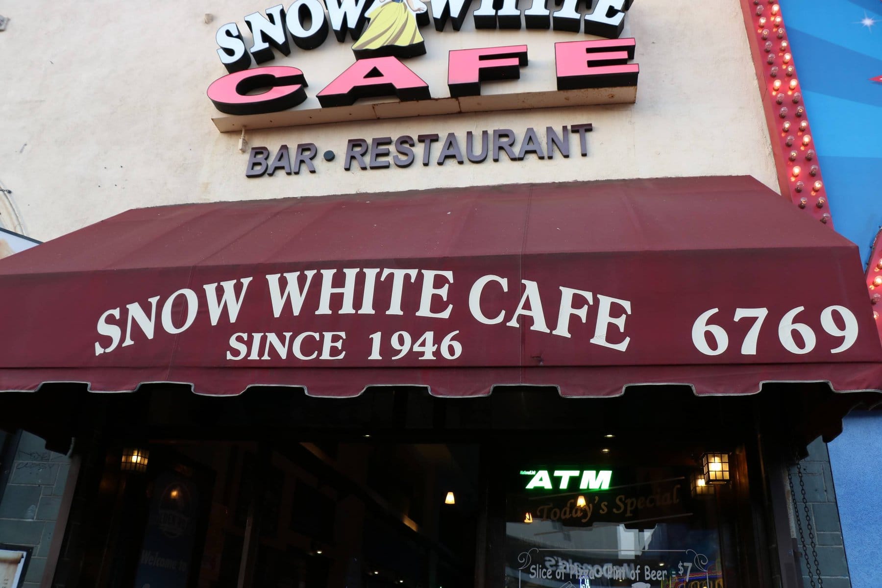 Old Hollywood - Snow White Cafe