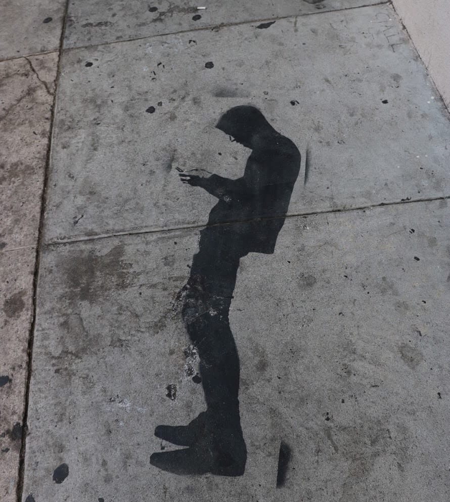 Street Art in LA - Silhouette