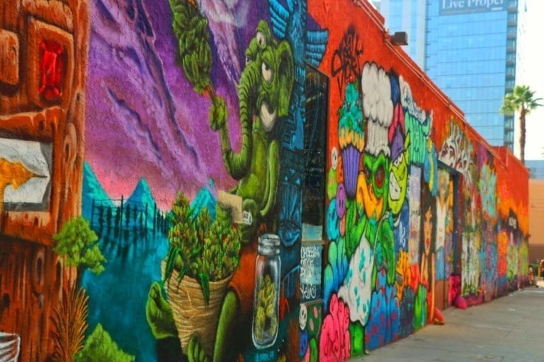 Street Art in LA - Wall