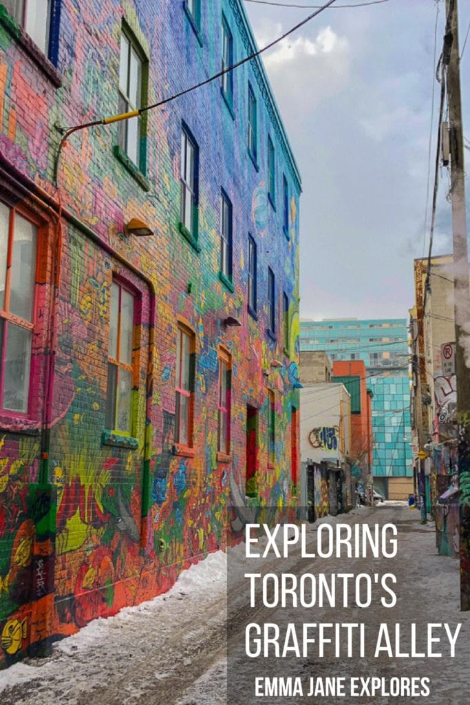 Exploring Graffiti Alley, Toronto - Emma Jane Explores