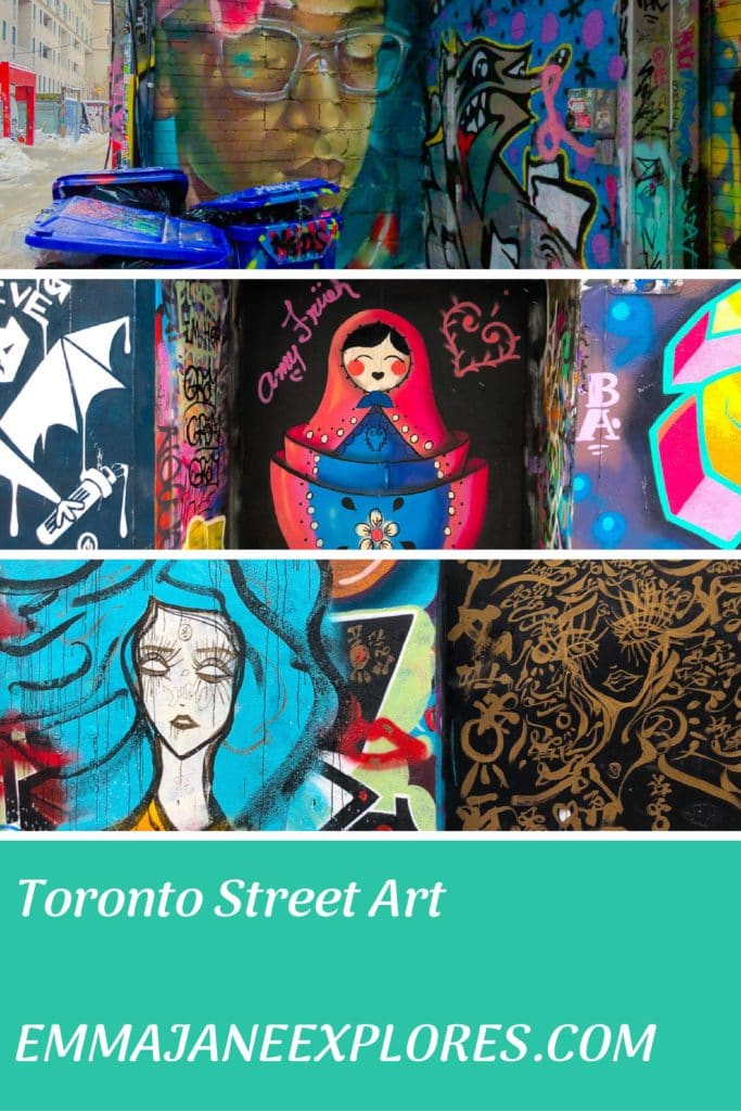 Graffiti Alley, Toronto - Emma Jane Explores