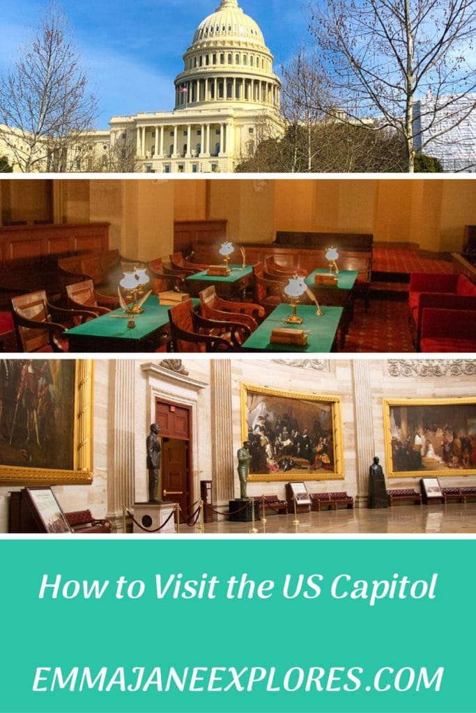 Visiting the US Capitol - Emma Jane Explores. Your guide on how to get there, arranging tickets and what to see.