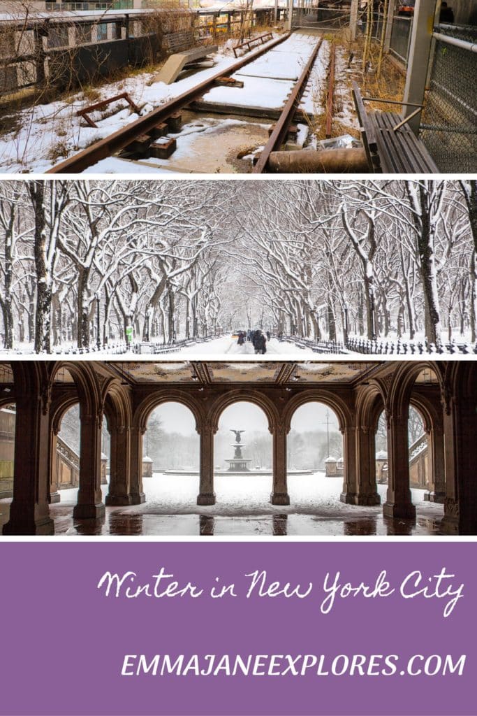 New York City in Winter - Emma Jane Explores gives you tips and tricks of what to do in the city that never sleeps in Winter months