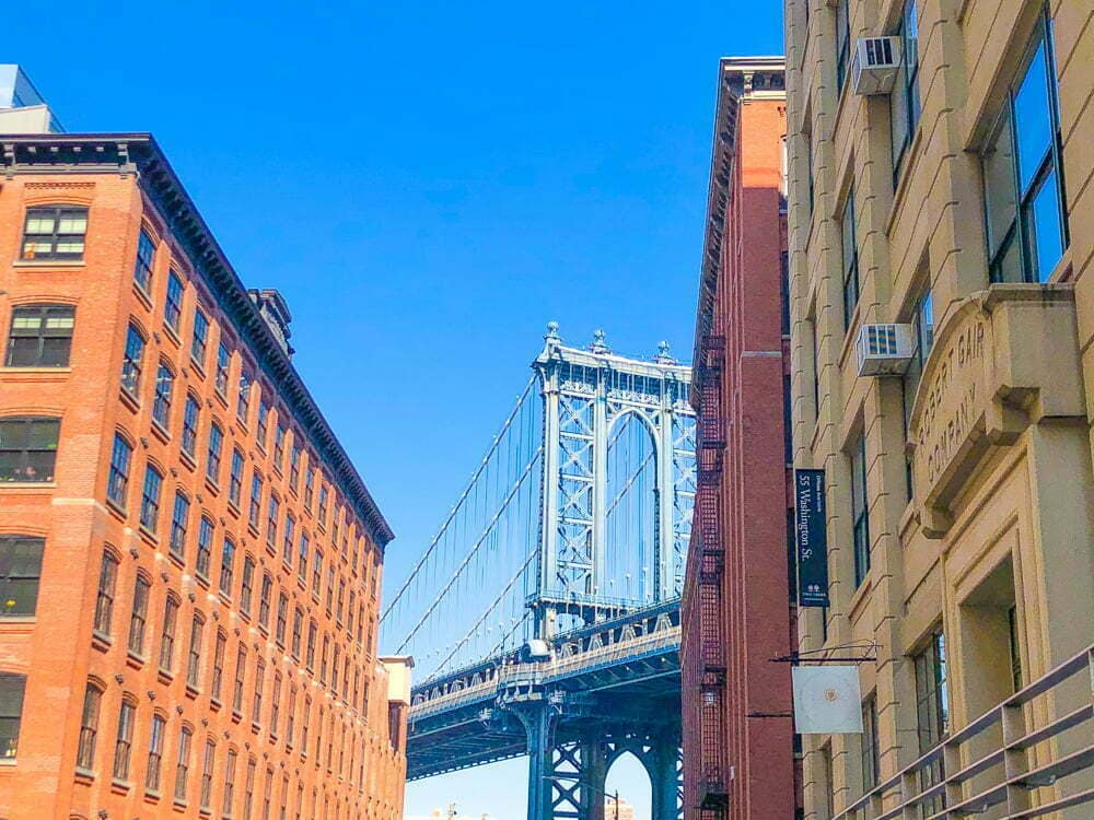 Pizza from Dellarocco's - Brooklyn Bridge Walk - Emma Jane Explores