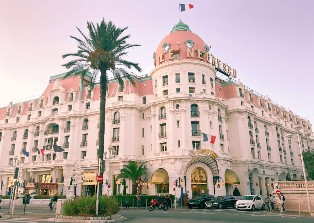 The Best Towns on the French Riviera - Emma Jane Explores - Negresco Hotel, Nice
