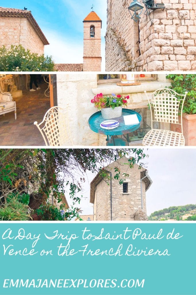 How to get to Saint-Paul de Vence from Nice - Emma Jane Explores - French Riviera Towns