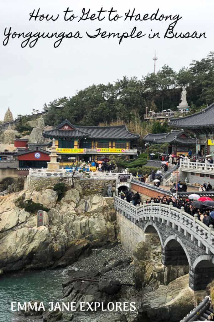 How to get to Haedong Yonggungsa - Emma Jane Explores