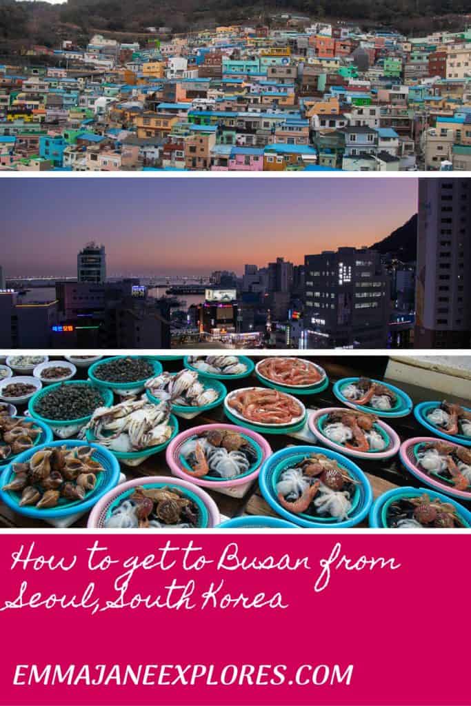 How to get to Busan from Seoul, South Korea - Emma Jane Explores