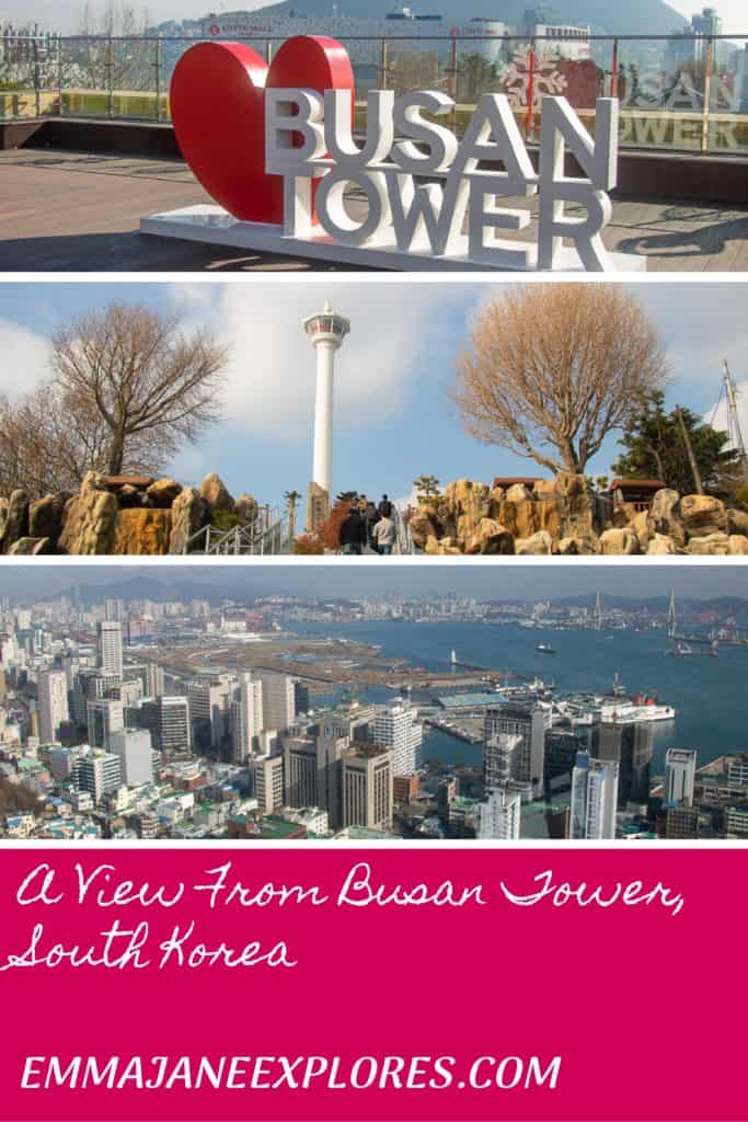 Busan Tower in South Korea - The Best Views of Busan - Emma Jane Explores