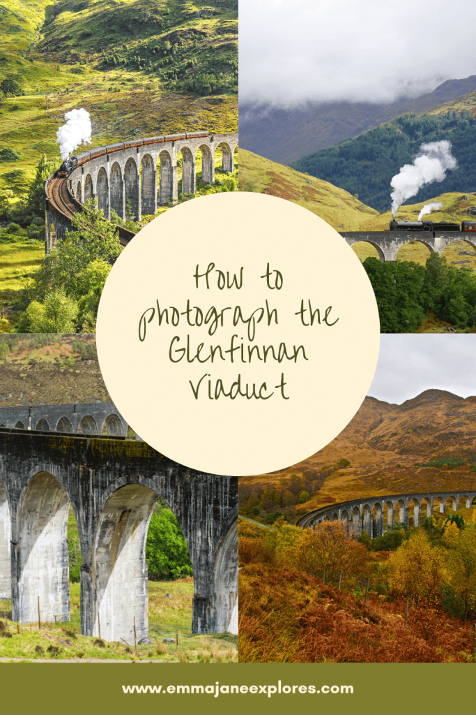 How to photograph the Glenfinnan Viaduct - Emma Jane Explores