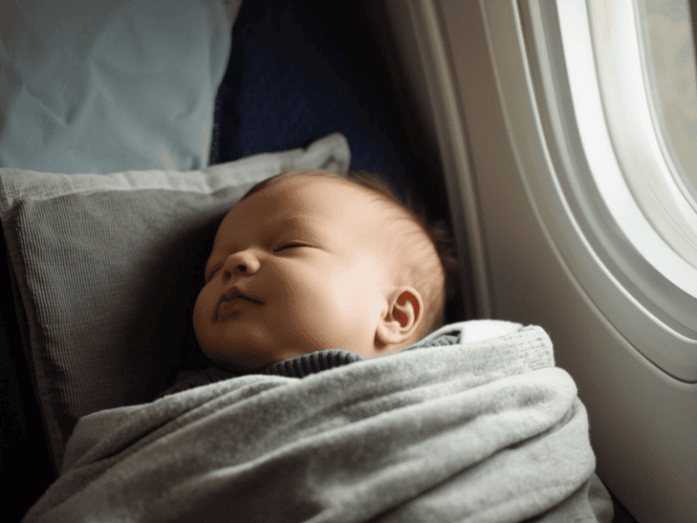 Surviving a long-haul flight with a baby or toddler