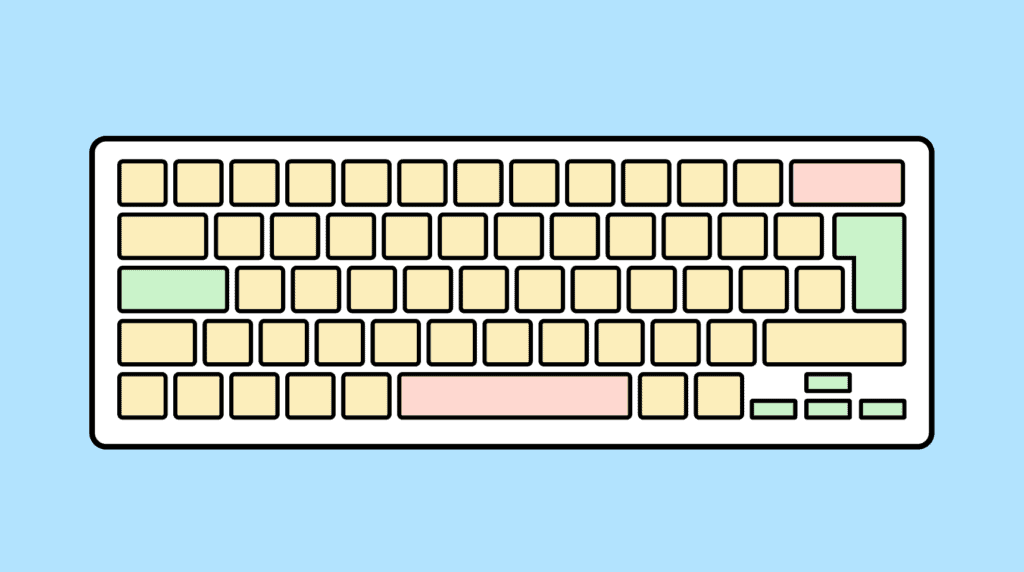 Ilustration of a keyboard