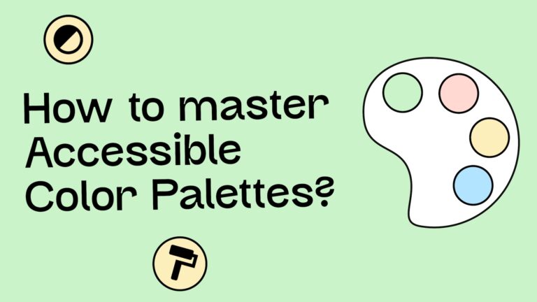 An illustration of an painter's palette