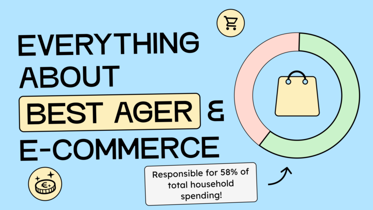 Best agers are responsible for 58% of total household spending!