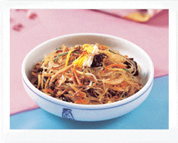 Japchae provided by Korea Food Foundation