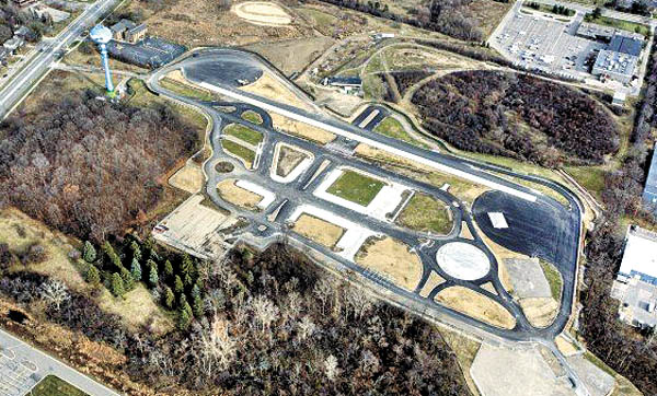The track benchmarked the Mcity, the world’s first autonomous driving tech test and research space built by the University of Michigan. [SAMSUNG GROUP] 