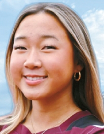 Korean American lacrosse player Chelsea Cho in a portrait