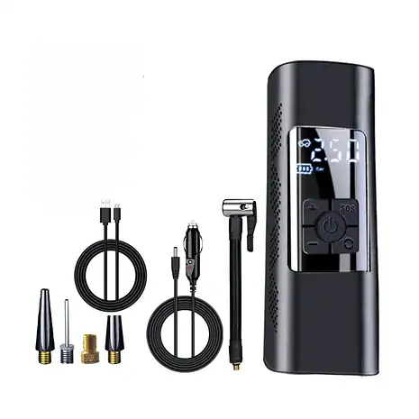 Przenośna sprężarka do pompowania opon ENGWE z wyświetlaczem LCD