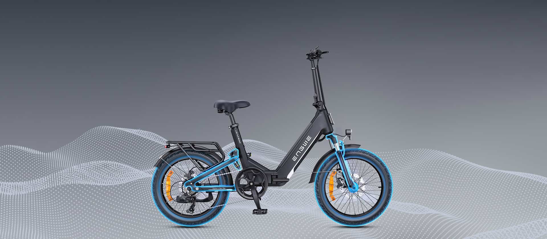 Rower elektryczny Engwe L20 3.0 BOOST optymalny komfort